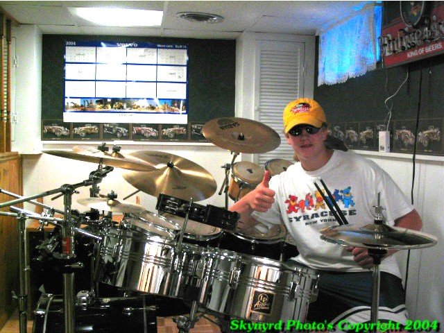 Me Jammin' on the drums